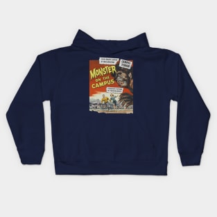 Monster On The Campus Movie Poster Kids Hoodie